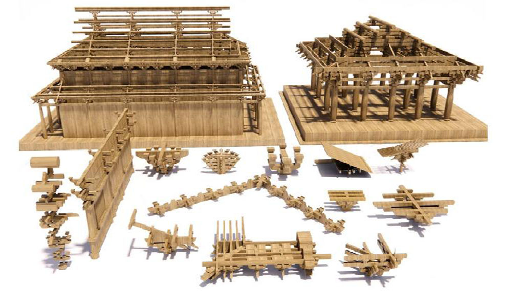 NHÀ KẾT CẤU GỖ VOL 1